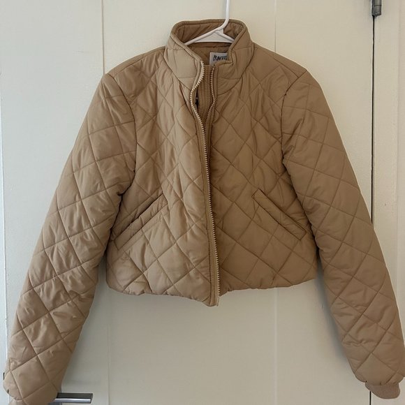 Princess Polly Cropped Puffer Jacket - Picture 2 of 3